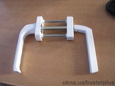 Оконный гарнитур 65 мм (на 2 винта) с узкой ручкой оригинал